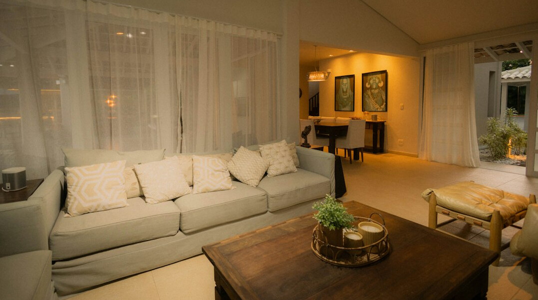 luxury villa living room