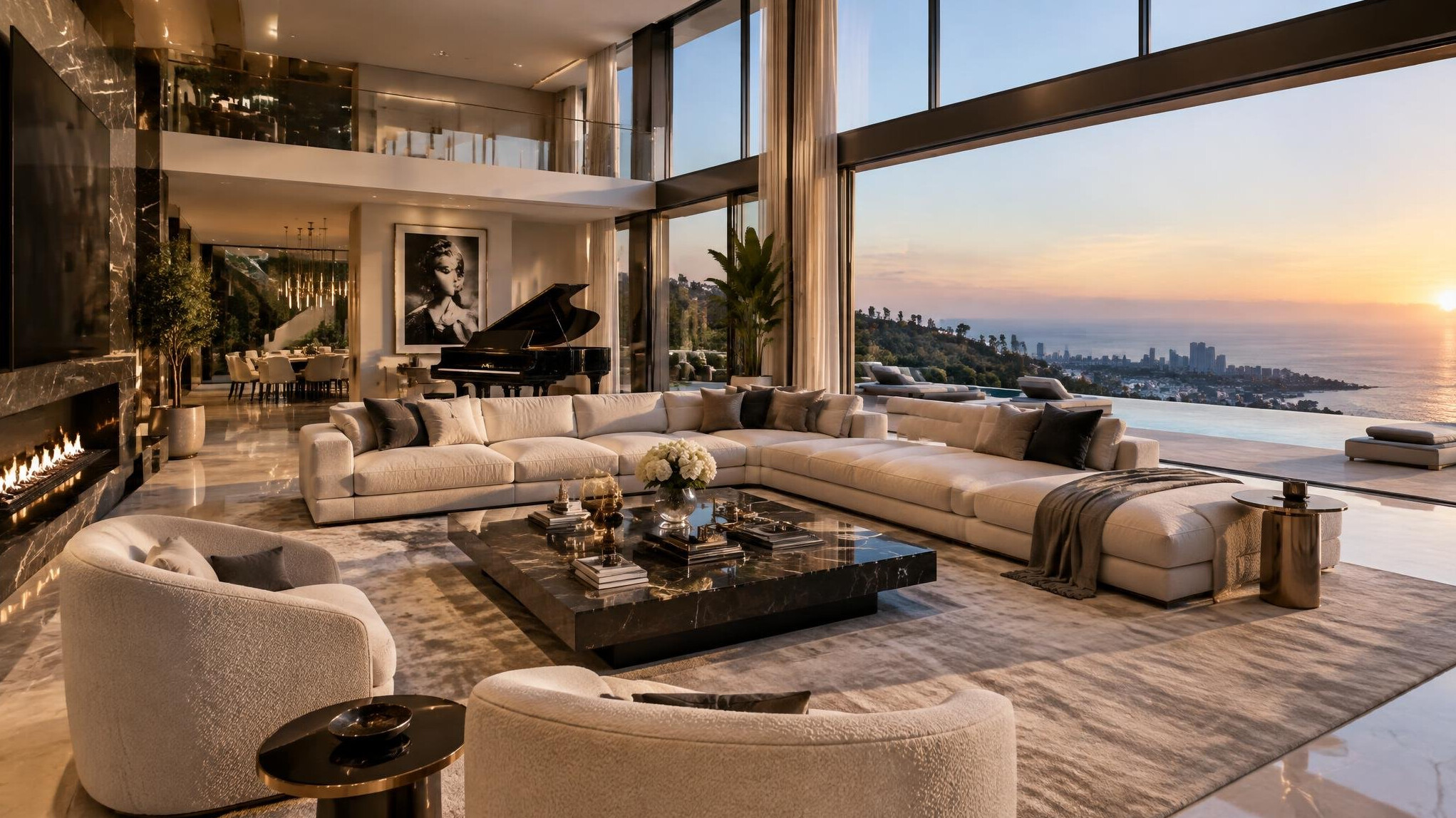 modern luxury living room