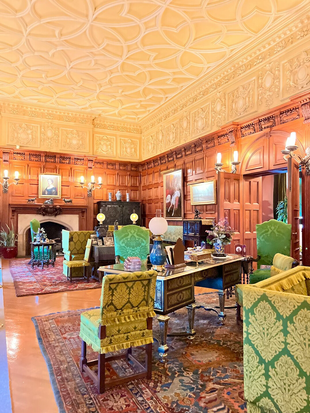 celebrity mansion interior