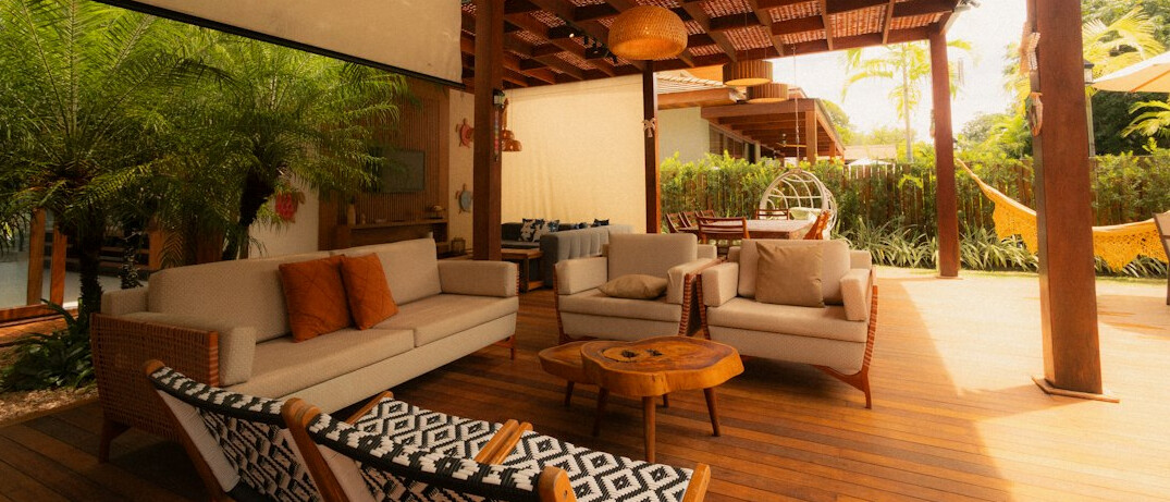 luxury beach house interior