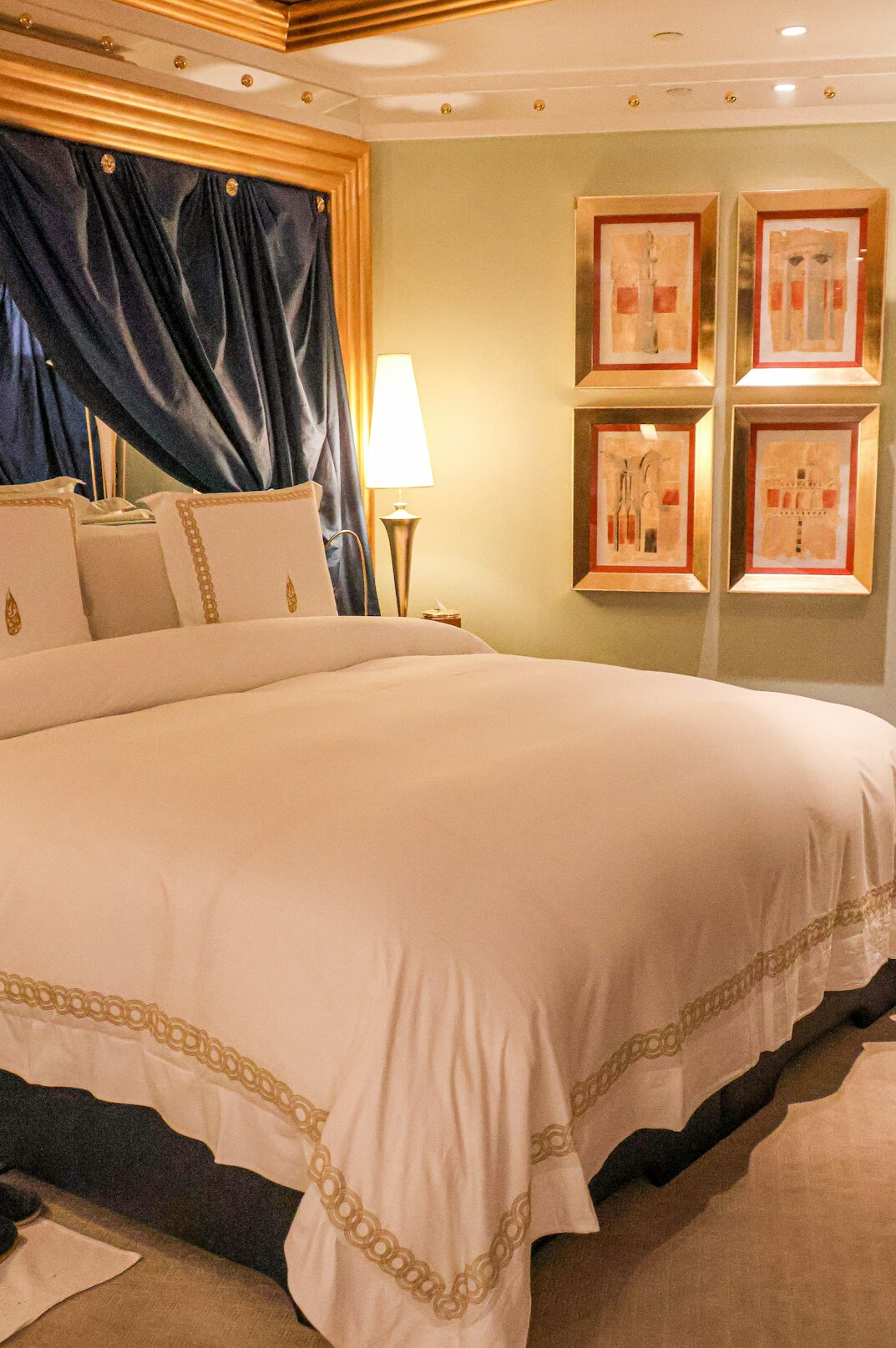 elegant celebrity bedroom